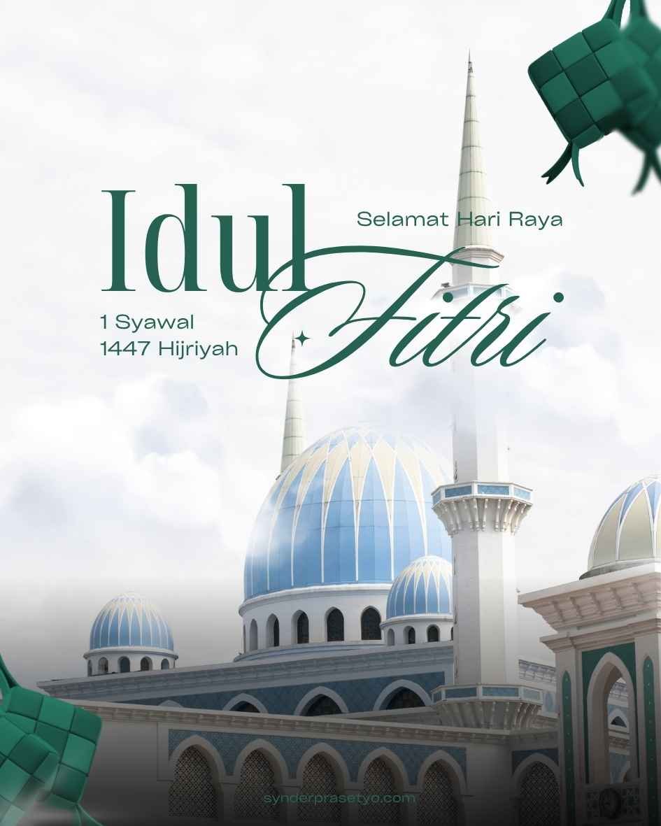 Selamat Idul Fitri 1447 H. Mohon Maaf Lahir dan Batin