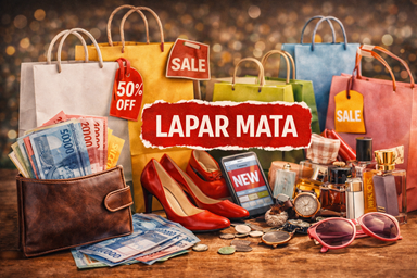 Kesalahan fatal saat mengelola THR karena lapar mata dan impulsive buying saat hari raya