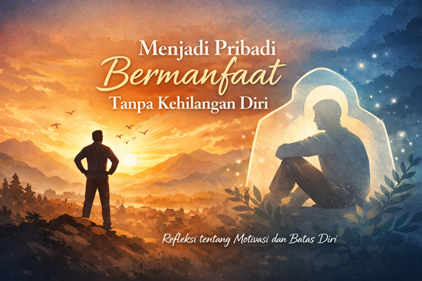 Menjadi Pribadi Bermanfaat Tanpa Kehilangan Diri: Refleksi tentang Motivasi dan Batas Diri