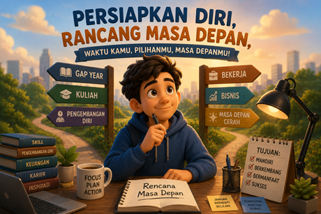 5 Hal yang Harus Dipersiapkan Bagi yang Memutuskan GAP Year agar Tetap Punya Masa Depan Cerah