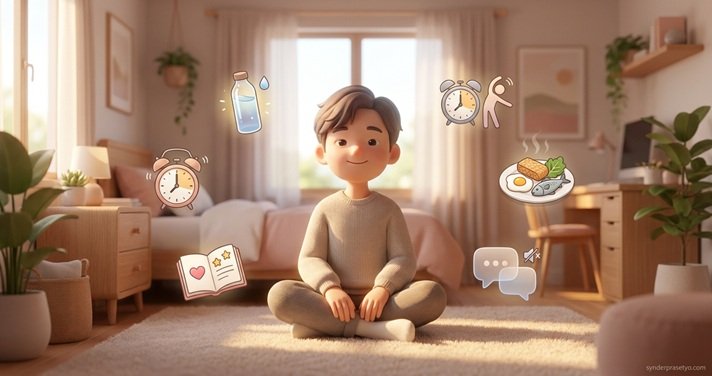 5 Kebiasaan Kecil yang Membuat Bahagia: Rutinitas Harian Sederhana untuk Hidup Lebih Tenang